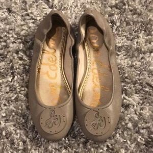 Sam Edelman gray flats with Logo - Size 9